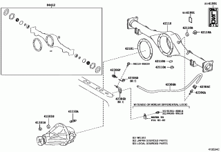 REAR AXLE HOUSING & DIFFERENTIAL 3