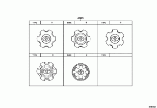 DISC WHEEL & WHEEL CAP 3