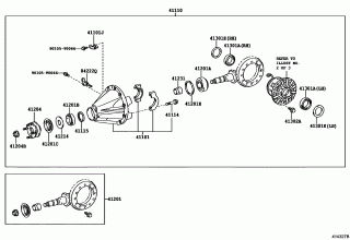 REAR AXLE HOUSING & DIFFERENTIAL 4