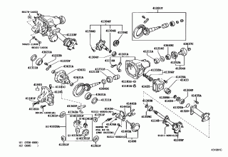 FRONT AXLE HOUSING & DIFFERENTIAL 3