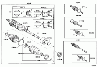 FRONT DRIVE SHAFT 1