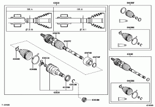 FRONT DRIVE SHAFT 1