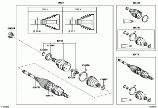 FRONT DRIVE SHAFT 2