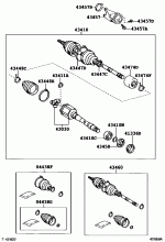 FRONT DRIVE SHAFT 1