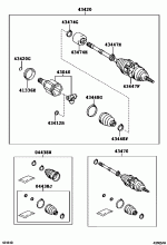 FRONT DRIVE SHAFT 2