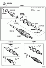 FRONT DRIVE SHAFT 2