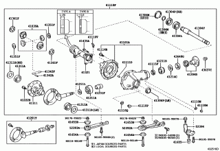 FRONT AXLE HOUSING & DIFFERENTIAL 2