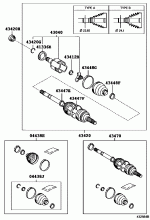 FRONT DRIVE SHAFT 2