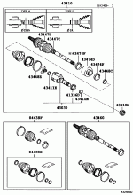 FRONT DRIVE SHAFT 1