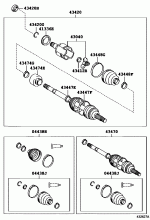 FRONT DRIVE SHAFT 2