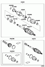 FRONT DRIVE SHAFT 2