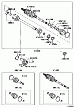 FRONT DRIVE SHAFT 1