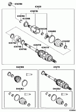 FRONT DRIVE SHAFT 2