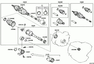 FRONT DRIVE SHAFT 1