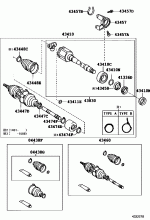 FRONT DRIVE SHAFT 1