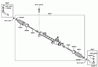 FRONT STEERING GEAR & LINK 1