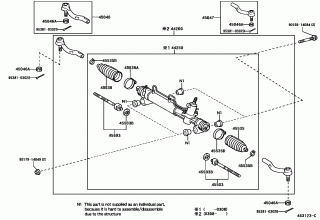 FRONT STEERING GEAR & LINK 1