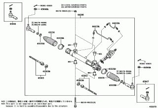 FRONT STEERING GEAR & LINK 1