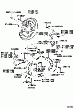 PARKING BRAKE & CABLE 1