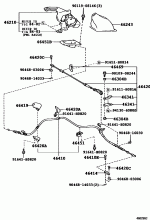 PARKING BRAKE & CABLE 2