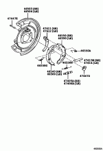 PARKING BRAKE & CABLE 2