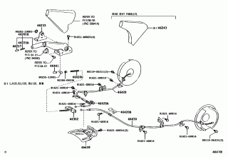 PARKING BRAKE & CABLE 1