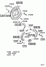 PARKING BRAKE & CABLE 2