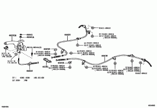 PARKING BRAKE & CABLE 1