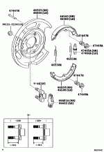 PARKING BRAKE & CABLE 1