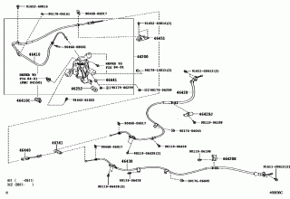 PARKING BRAKE & CABLE 1