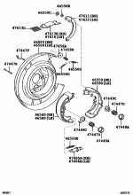 PARKING BRAKE & CABLE 2