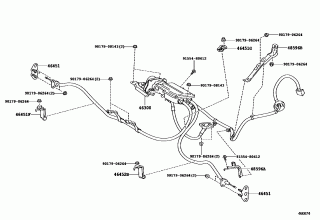 PARKING BRAKE & CABLE 1