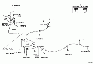 PARKING BRAKE & CABLE 2