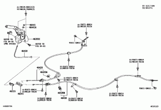 PARKING BRAKE & CABLE 1