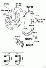 PARKING BRAKE & CABLE 1