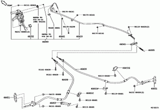 PARKING BRAKE & CABLE 2