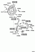 PARKING BRAKE & CABLE 1