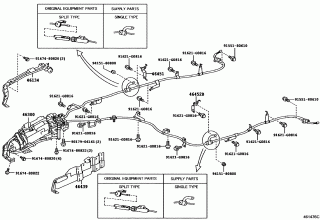 PARKING BRAKE & CABLE 1