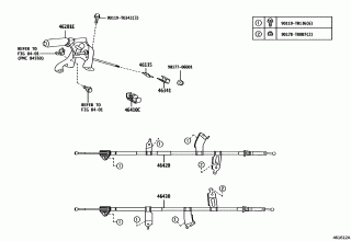 PARKING BRAKE & CABLE 1