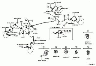 BRAKE TUBE & CLAMP 2