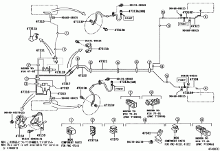 BRAKE TUBE & CLAMP 1