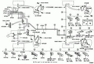 BRAKE TUBE & CLAMP 1