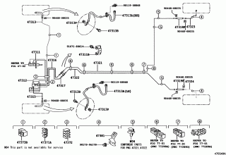 BRAKE TUBE & CLAMP 3