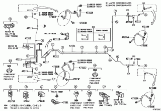 BRAKE TUBE & CLAMP 2