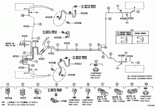 BRAKE TUBE & CLAMP 3