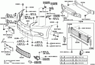 FRONT BUMPER & BUMPER STAY 1