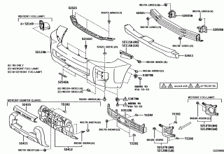 FRONT BUMPER & BUMPER STAY 1