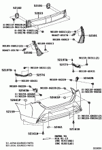 REAR BUMPER & BUMPER STAY 2