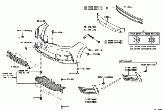 FRONT BUMPER & BUMPER STAY 1