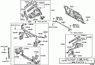 FRONT FENDER APRON & DASH PANEL 1